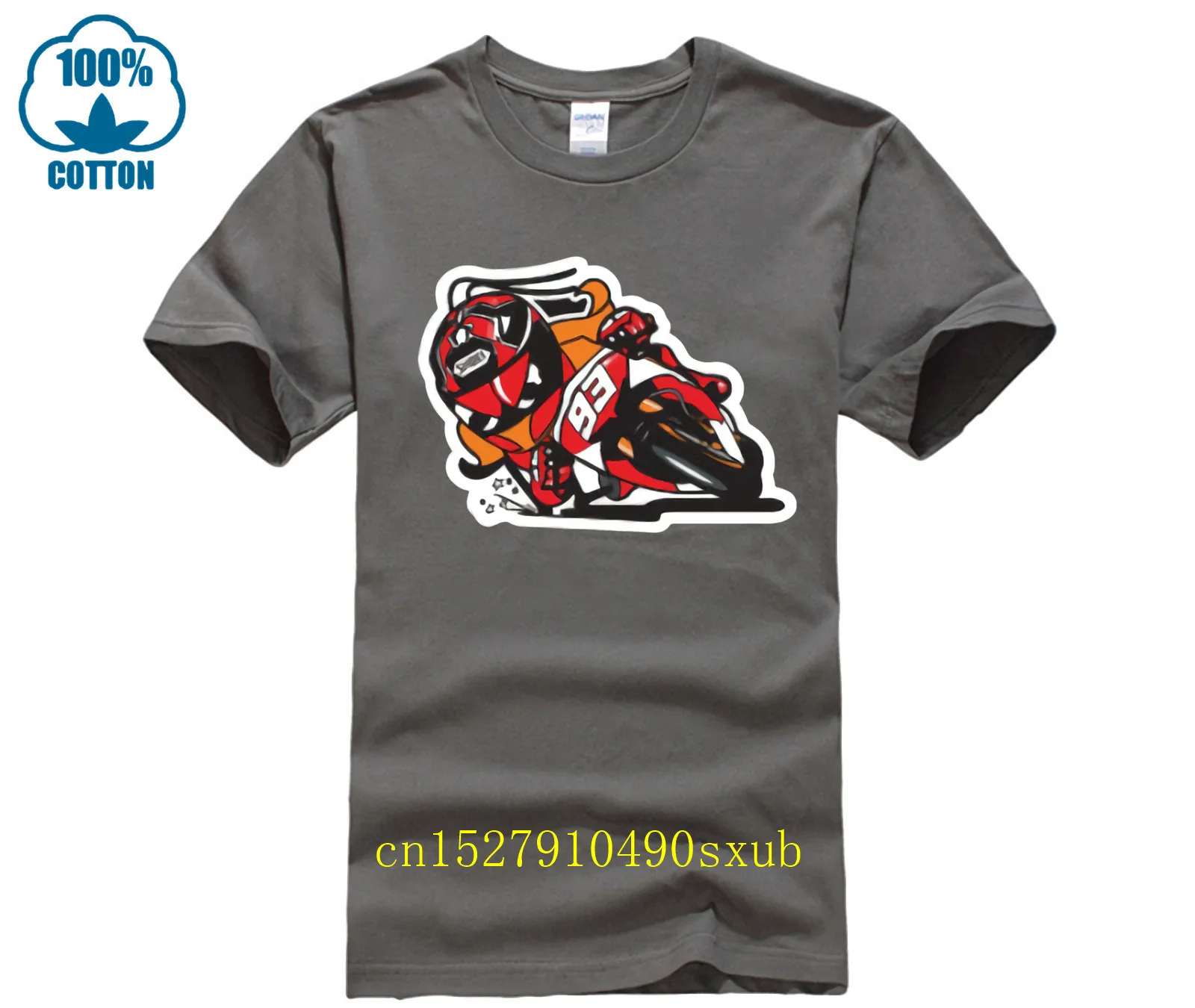 Фото Marquez Riders Streetwear Motorcycle Bike Racing Sports Mens Tee T shirt №4