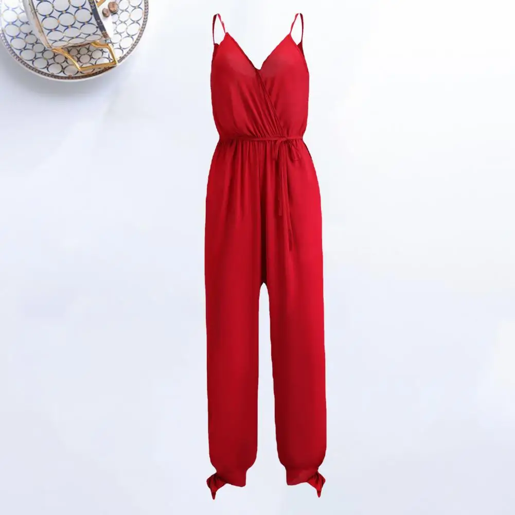 

Популярный повседневный комбинезон с поясом, крутой женский комбинезон, Свободный Длинный комбинезон с подтяжками