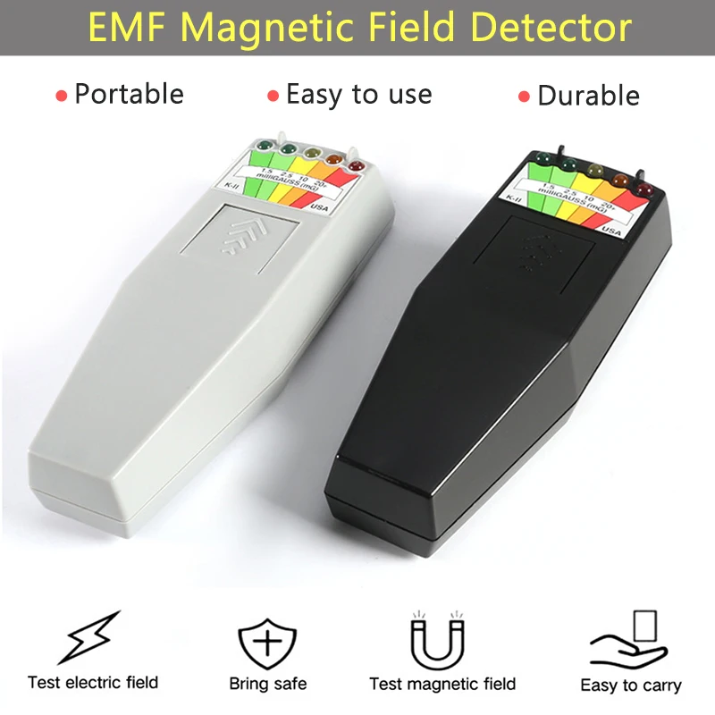 Портативный Измеритель электромагнитного поля K2 тестер излучения магнитного с