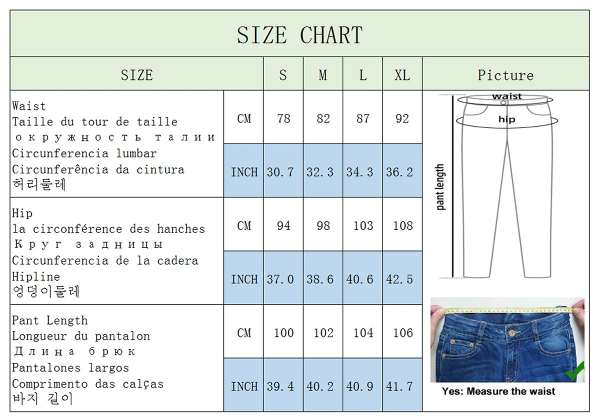 Рисунок 6 - Модные классические синие джинсовые брюки для мужчин