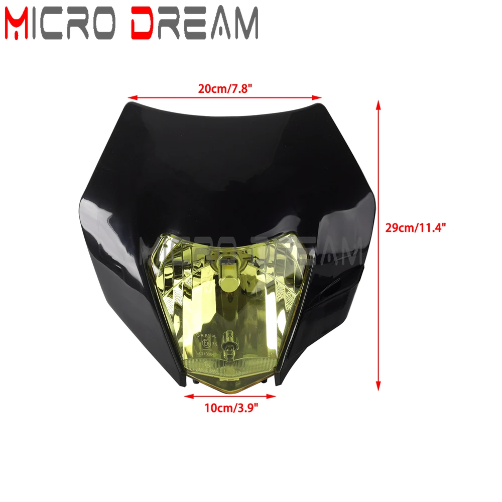Для TC TX TE 125 300 FC FE FX 250 350 EXC EXC-F 450 SMC R внедорожная мотоциклетная фара головного света