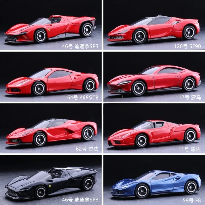 Фото Коллекционная модель Takara Tomy Tomica №8 Ferrari Purosangue: литая под давлением статическая модель суперкара с тонкой текстурой, премиум-класса, подарок для коллекционеров №3