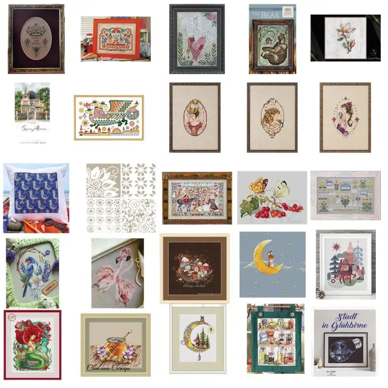 PDF по электронной почте продажа 6-2 Набор для вышивки крестиком электронная