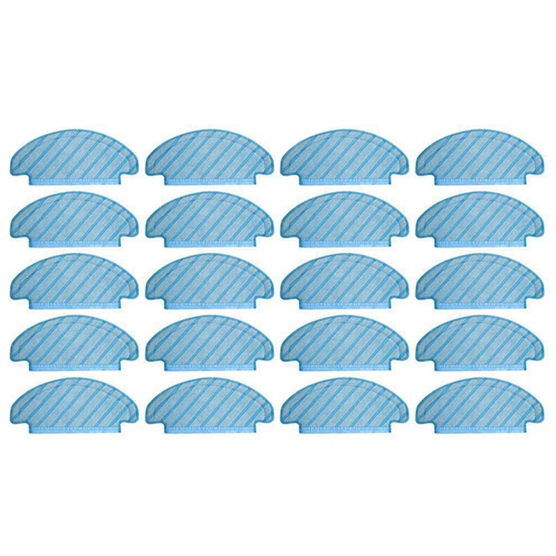 

20PCS Mop Cloths Cleaning Cloths For Ecovacs Deebot T8 Vacuum Cleaner Accessories Mop Floor Cleaning Replacement Cloth