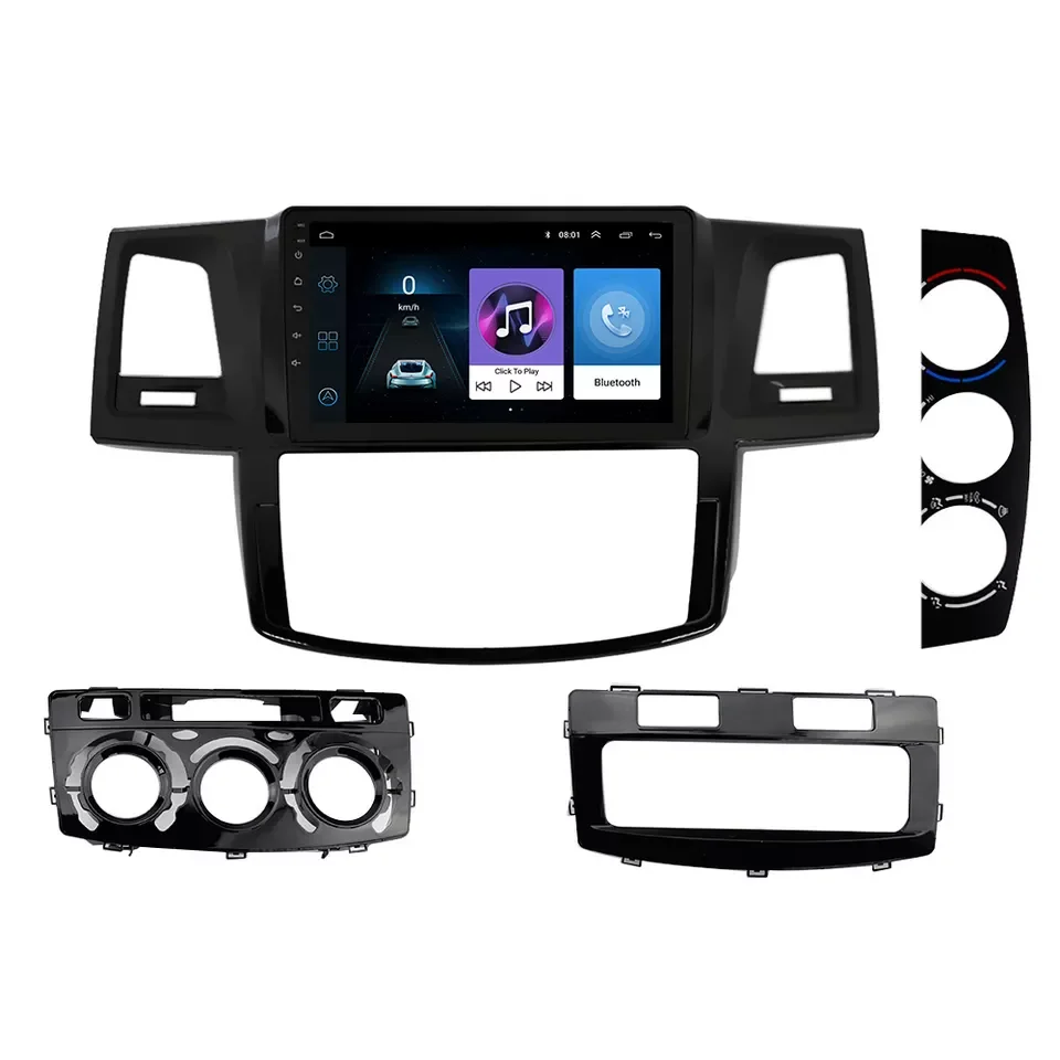 Wholesale Android 12 IPS Quad Core Multimedia Car Radio for Toyota Fortuner Hilux GPS Navigation Video Stereo enlarge