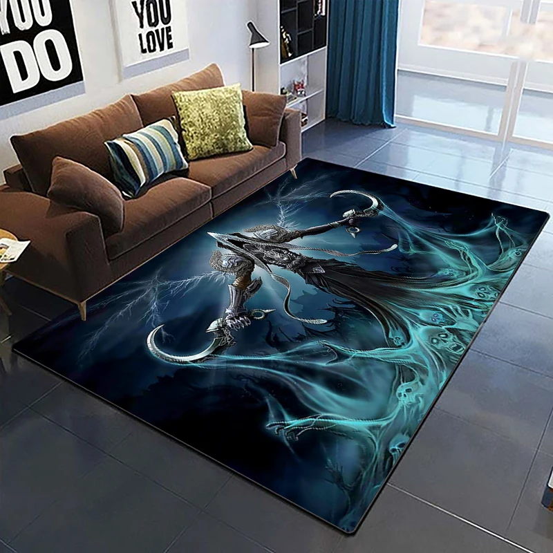 

Hot Game Diablo Art Printed Carpet for Living Room Large Area Rug Soft Home Decoration Mats Dropshipping Tapis De Chambre Tapis