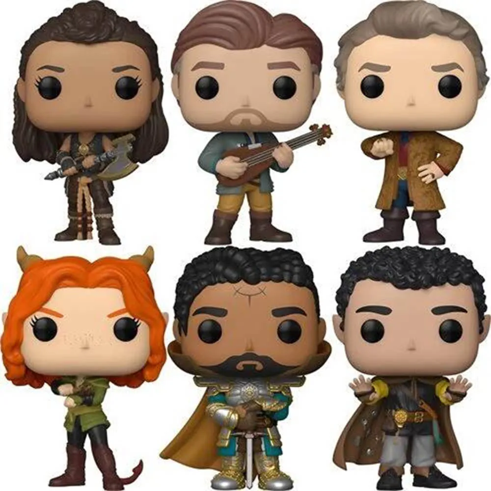 Funko Pop Movies Dungeons Edgin # 1325 Холга 1326 Саймон 1327 Дорик Ксенк 1329 Драконы Виниловые фигурки