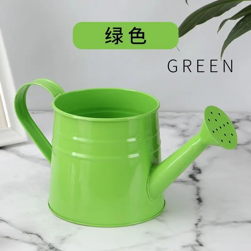 

Creative Flowerpot Nordic Fashion Durable Decorative Pastoral Thickened European-style Iron Watering Pot