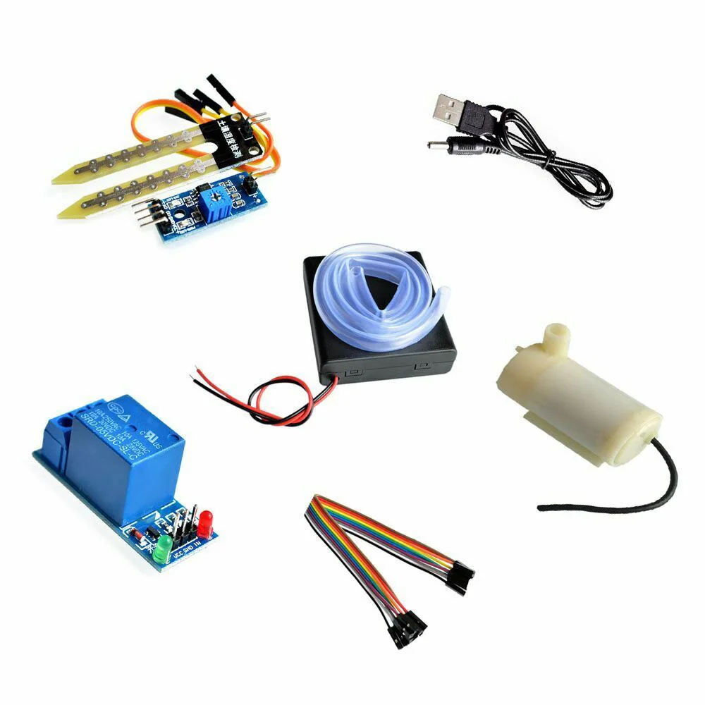 

Irrigation Automatic Water Pumping Module DIY Kit Soil Moisture Automatic
