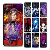 samsung case for a01 a02 s a03s a11 a12 a21s a32 5g a41 a72 5g a52s 5g a91 s soft silicone japanese anime naruto uchiha sasuke