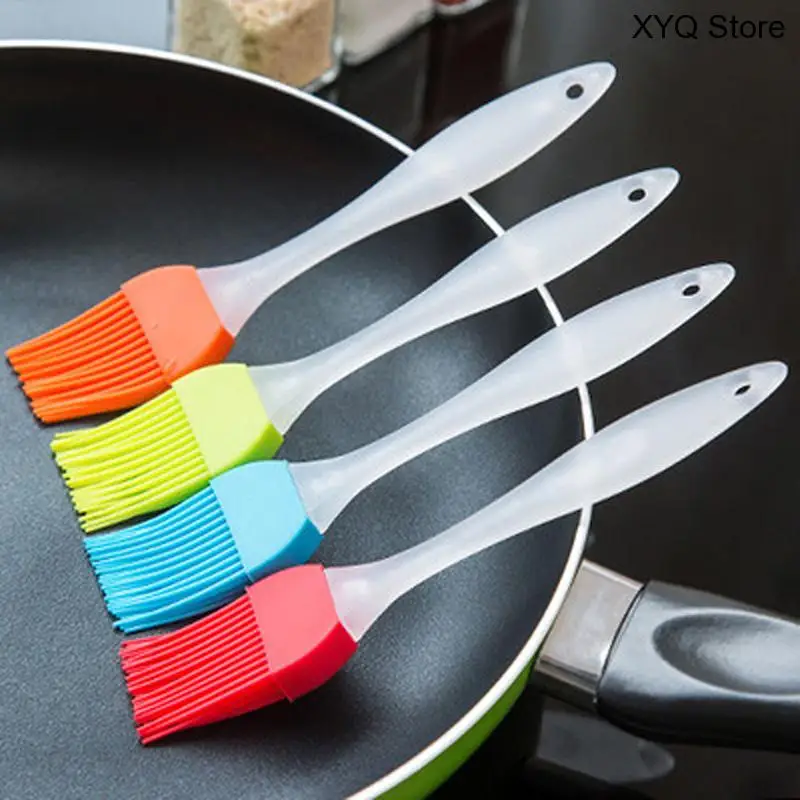 

Eco-friendly Silicone Liquid Oil Brush Cake Tools Butter Bread Pastry Brush BBQ Utensil Sauce/Vinegar Cooking Baking Tools F0008