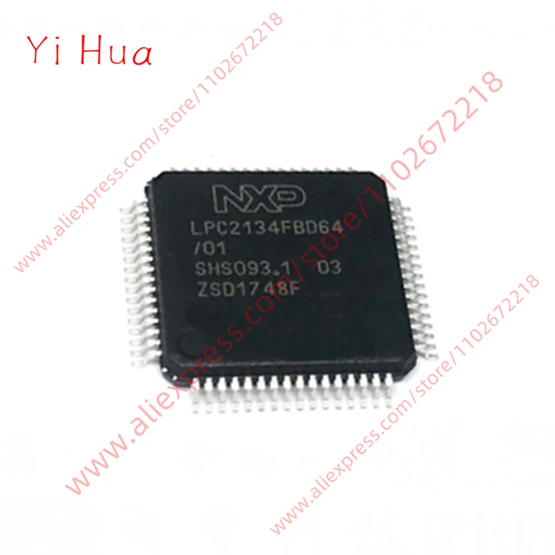 

1PCS New Original LPC2134FBD64/01 32-bit microcontroller chip LPC2134FBD64 LQFP64 LPC2134
