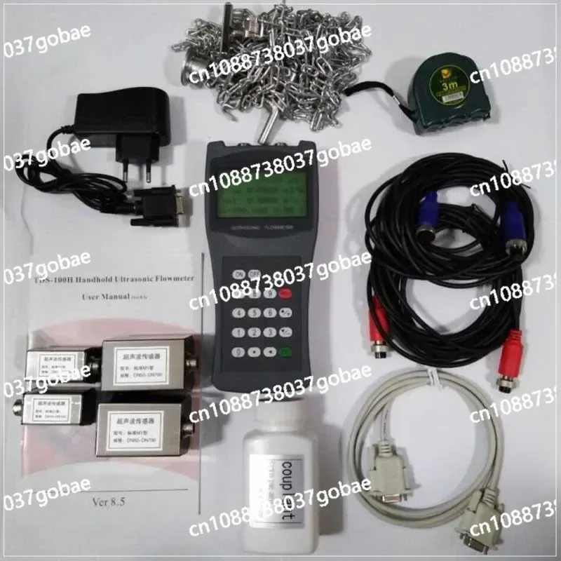 Новый портативный ультразвуковой расходомер TDS-100H-M1 S1 с зажимом на датчике (DN15-700