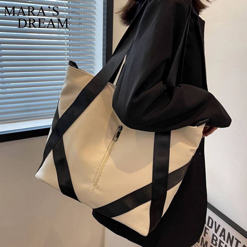 

Mara's Dream Large-Capacity Versatile Western-Style High-Quality Texture Commute Women One-Shoulder Crossbody Tote Handbags Cool