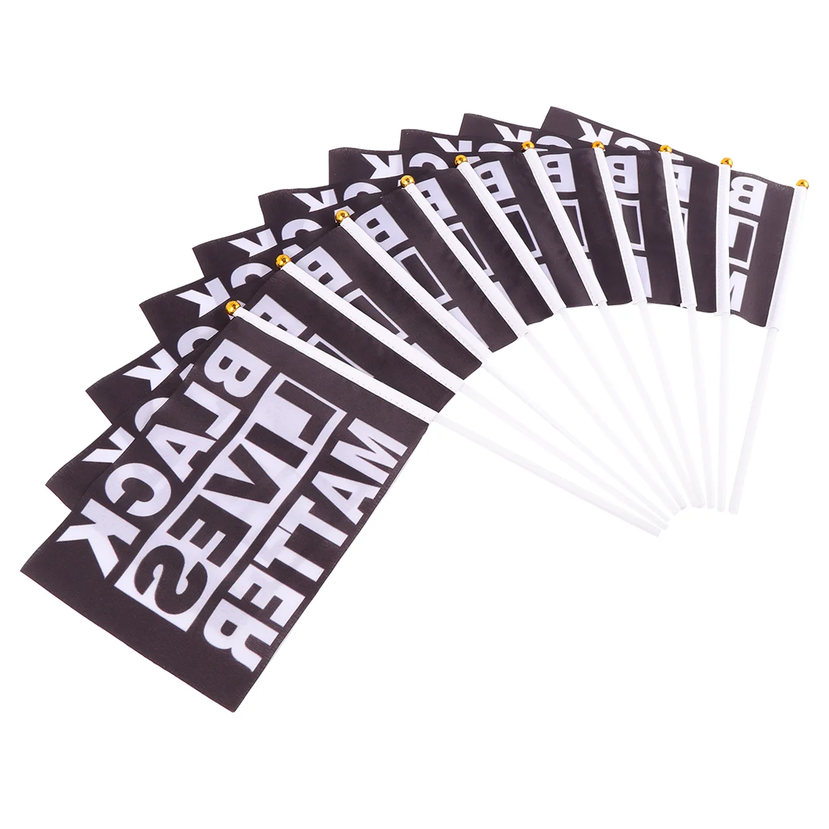 

Fist Flag Small Flags On Sticks Justice for George Floyed Flag Anti-Racism Flag Party Flag Black Activist Flag