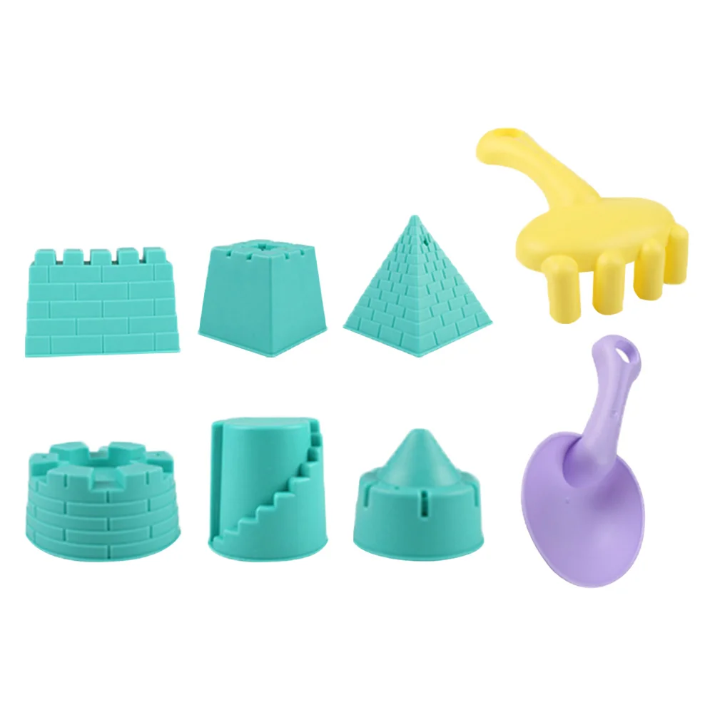 

Beach Sand Toys with Sand Scoop Castles and Rake Sandcastle Mould for Outdoor Play Summer Beach Party Holiday Favor Supplies