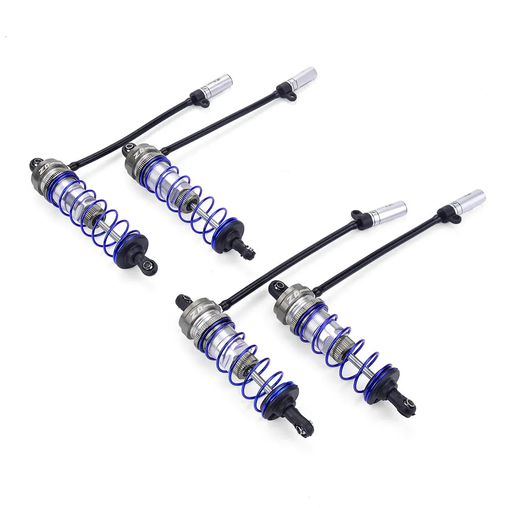 

4Pcs Metal Front and Rear Shock Absorber for ZD Racing DBX-10 DBX10 1/10 RC Car Upgrade Parts Spare Accessories 2