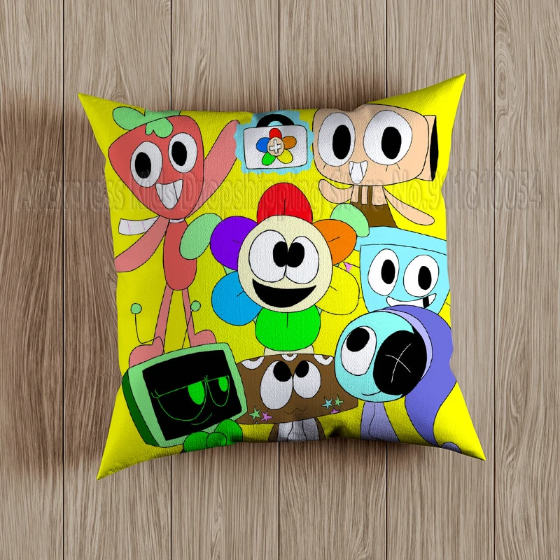 Чехол на подушку Dandy's World 45x45 см мультяшная игра экшн-фигурка квадратная