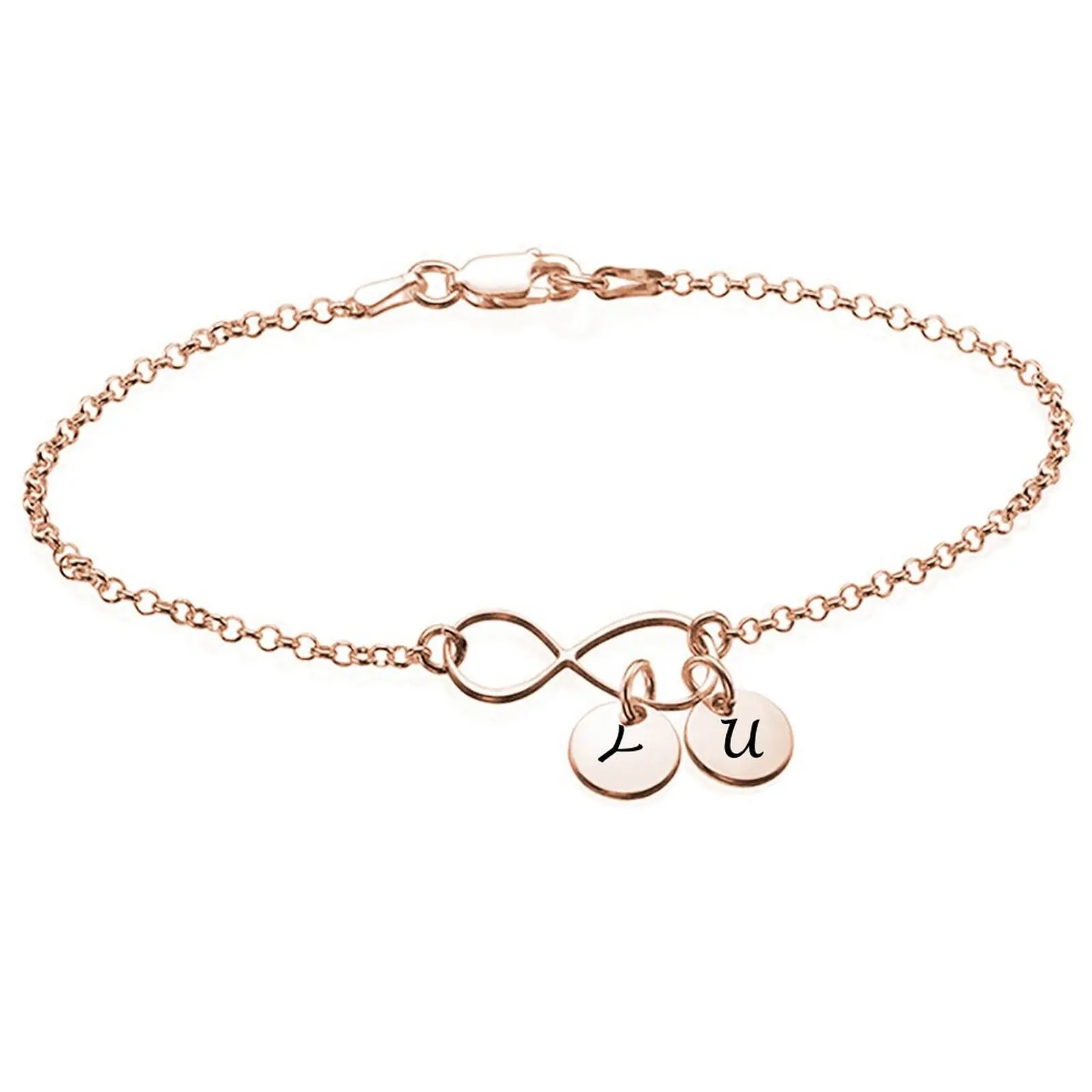 

Letter Bracelet Couple Personalized Customization Bracelet Women's Bracelet Simple and Generous Bracelet Private Customization