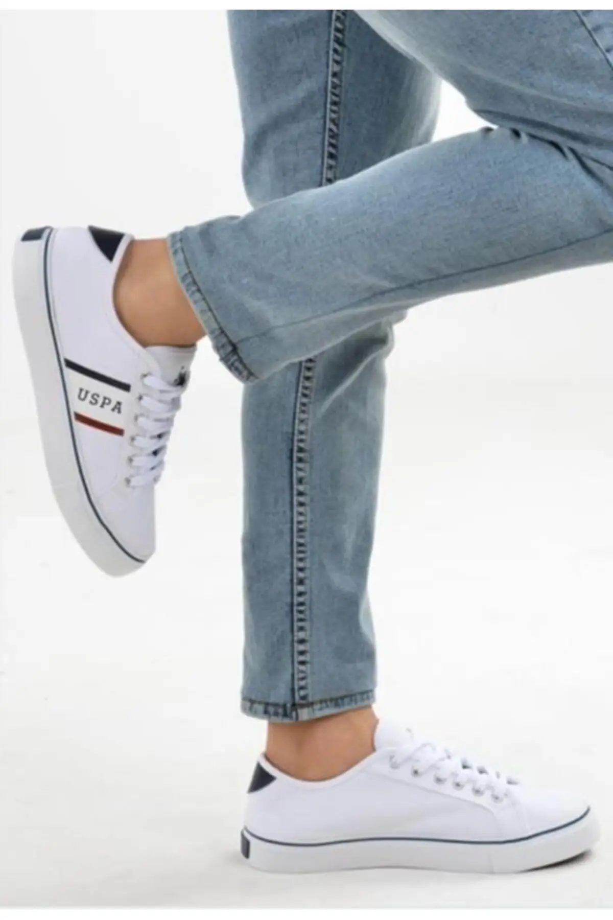 Мужская повседневная льняная спортивная обувь U.S. Polo Assn. As00612476 Trona качественная