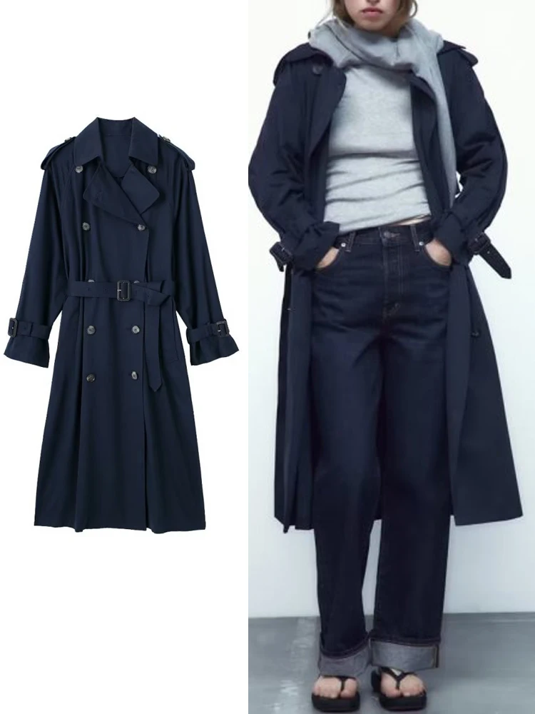 

Куртка женская осенне-зимняя с поясом и отложным воротником