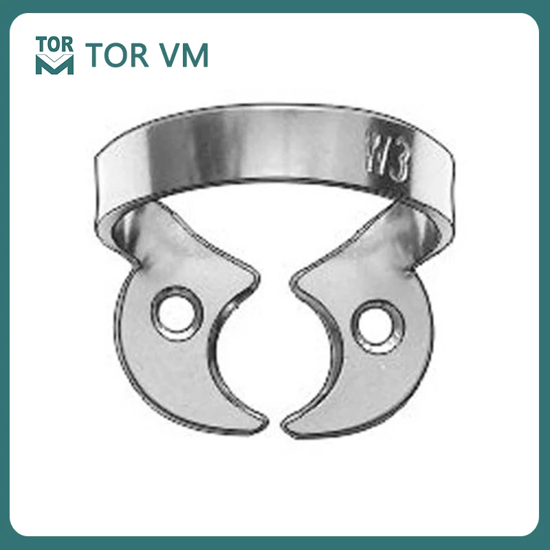 Зажим W3 (зажим без крыльев с плоскими горизонтальными челюстями для маленьких