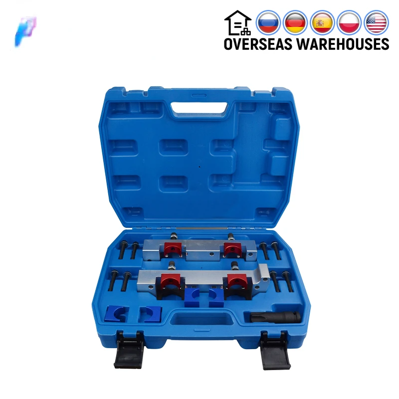 

Набор инструментов для синхронизации и блокировки распредвала двигателя автомобиля, комплект из 15 предметов, подходит для M133, M270, M274