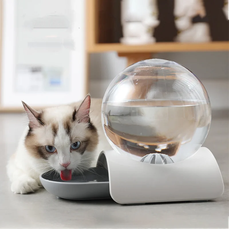 

Кухонная утварь для питомцев, диспенсер для воды с пузырьками, прозрачный съемный моющийся автоматический диспенсер для воды для кошек, миска для воды для собак