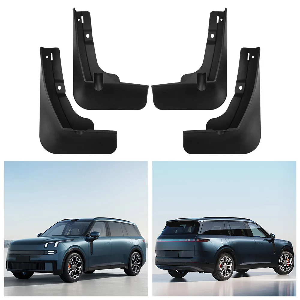 

Брызговики для LYNK & CO 900 2025, брызговики на крыло, передние и задние брызговики, автомобильные аксессуары
