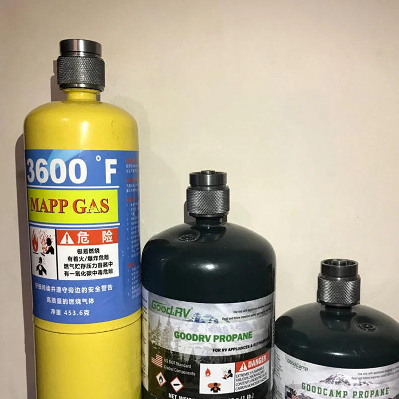 Уличная походная плита адаптер для бензобака Mapp американского стандарта