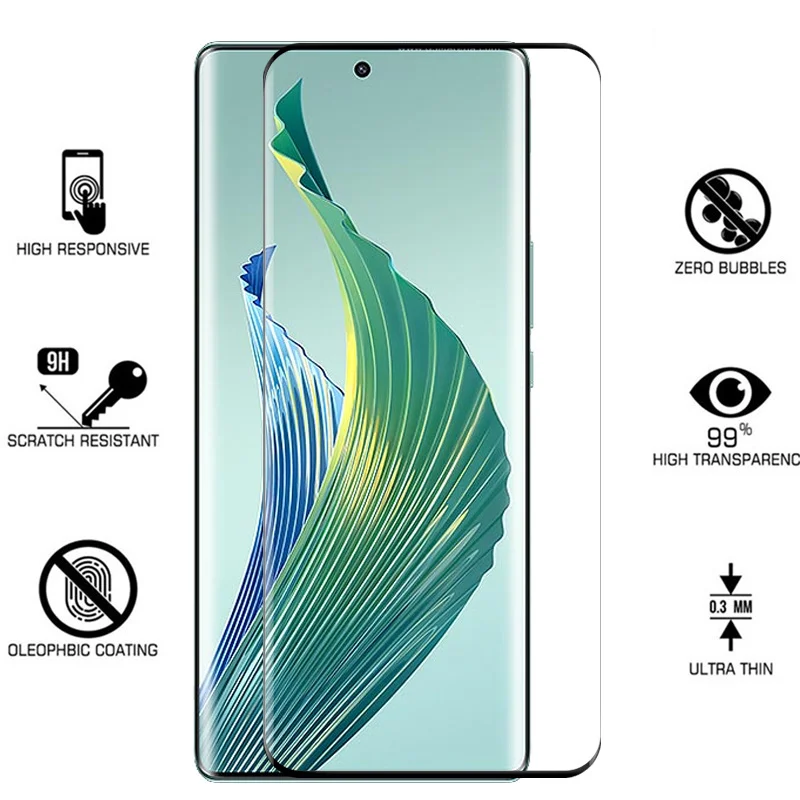 2 шт. 9D защитный чехол с полным покрытием для Honor Magic5 Lite Magic 5Lite 5 легких защитных