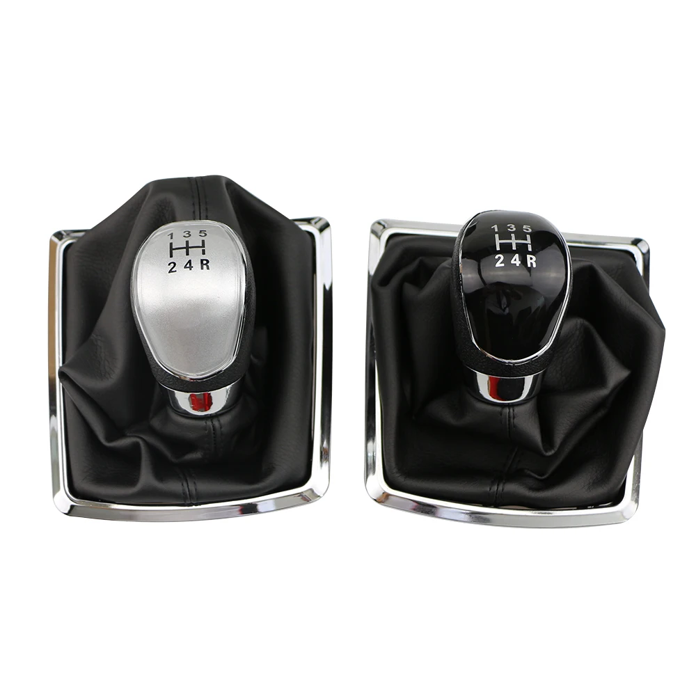 Ручка переключения передач для Ford Focus 2 2006-2011 Fiesta Kuga 2008-2012 с кожаным пылезащитным
