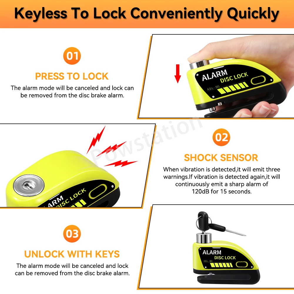 Рисунок 4 - Сигнализация Powstation для мотоцикла