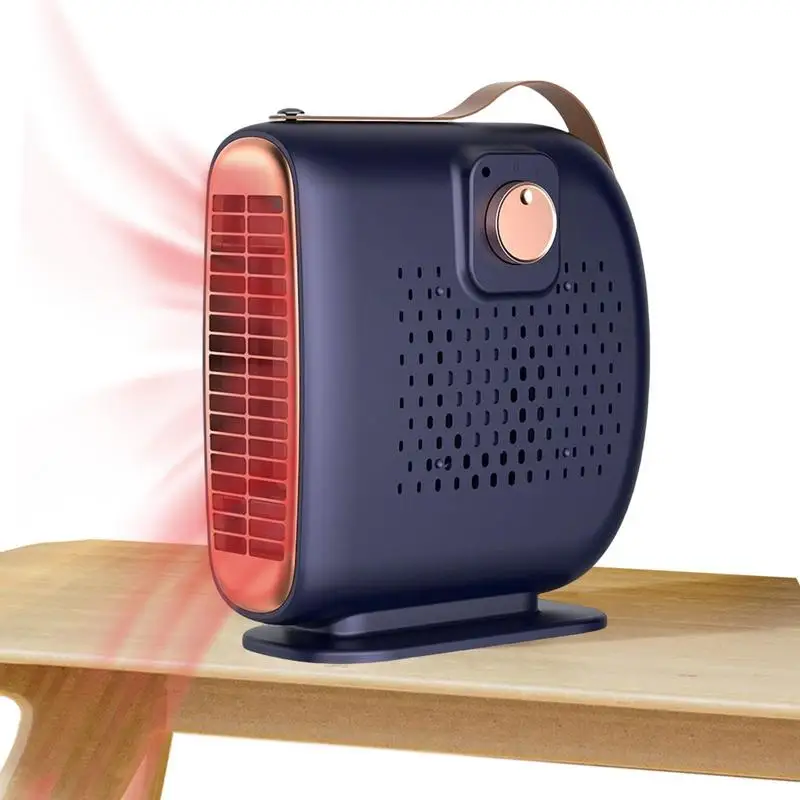 

Mini Portable Electric Space Heater Home Office Desktop Warm Air Heater Warmer Fan Household Silent Space Heater