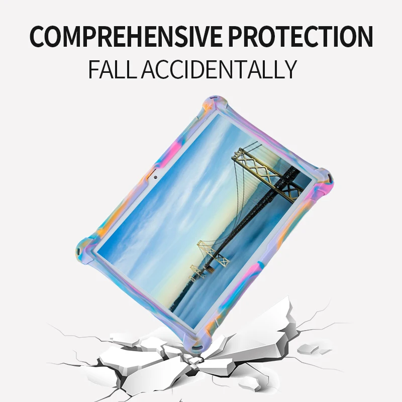 Универсальный мягкий силиконовый чехол для планшета 10 1 дюймов Android Tablet PC Мягкий