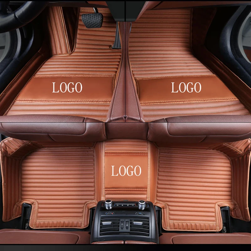 

Толстые кожаные коврики Mustang Tourneo Fiesta, все модели, фокус, край, напольный автомобиль Everest Explorer Ecosport S-max Kuga Ford Mondeo