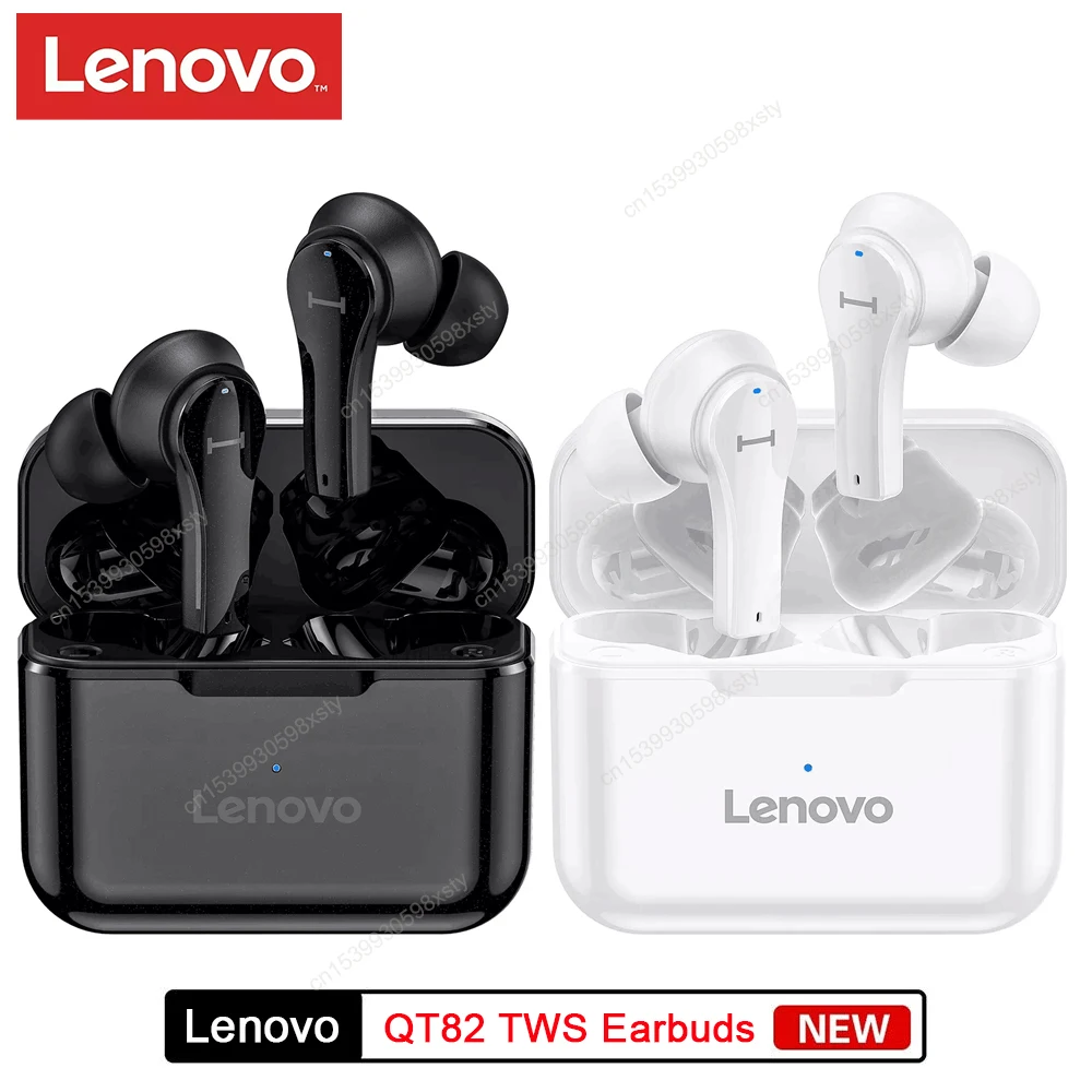 

Original Lenovo QT82 Wireless Bluetooth Earphone Sport Game No Delay Binaural Bass In-ear Earbuds Compatible TWS For IOS Android
