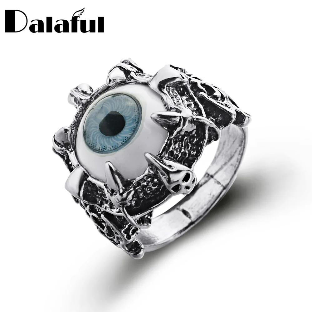 Unisex Women's Men's Punk Eyes Claw Biker Gothic Ring Size 8 9 10 11  J026