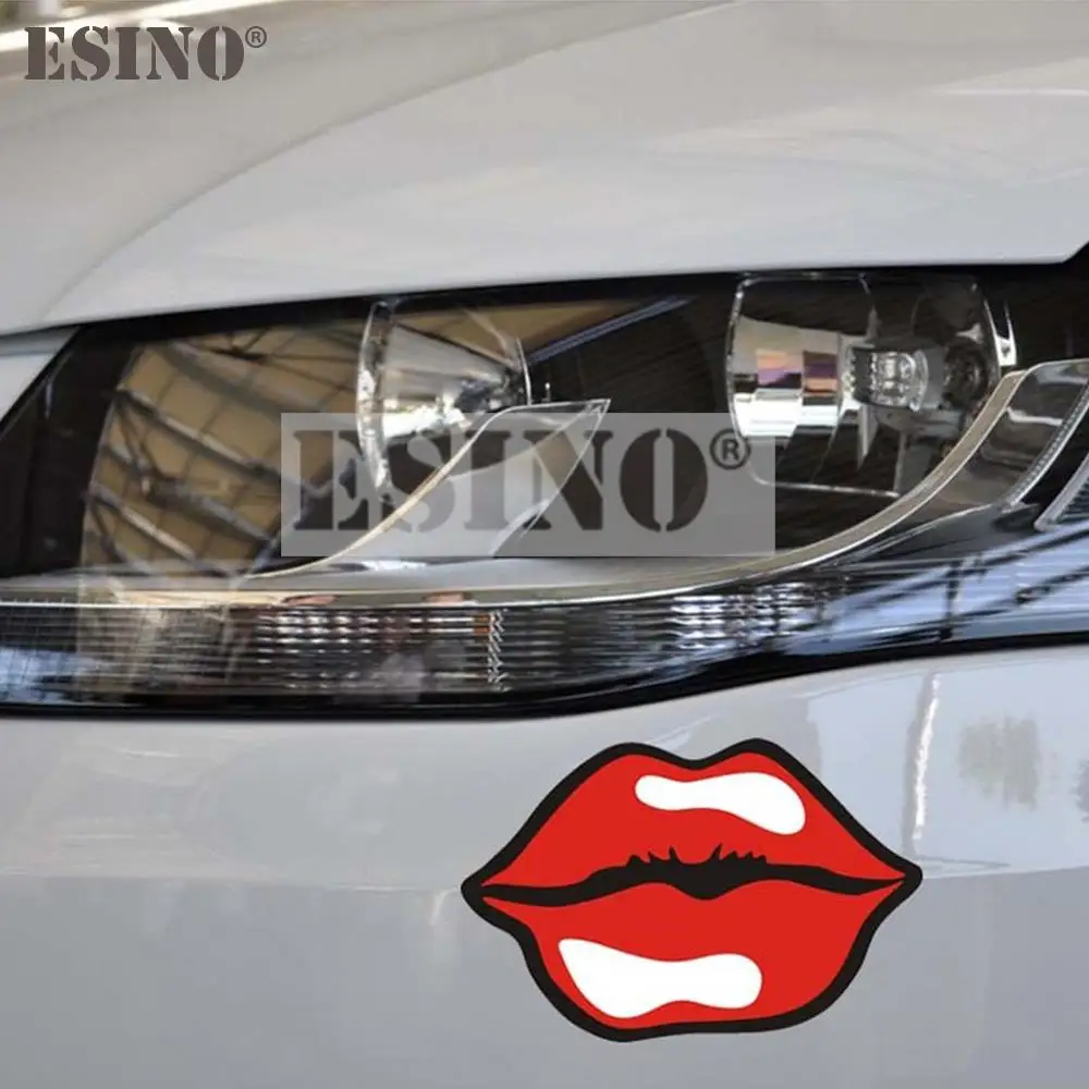 Лидер продаж креативный модный стиль сексуальные красные губы рот автомобильная