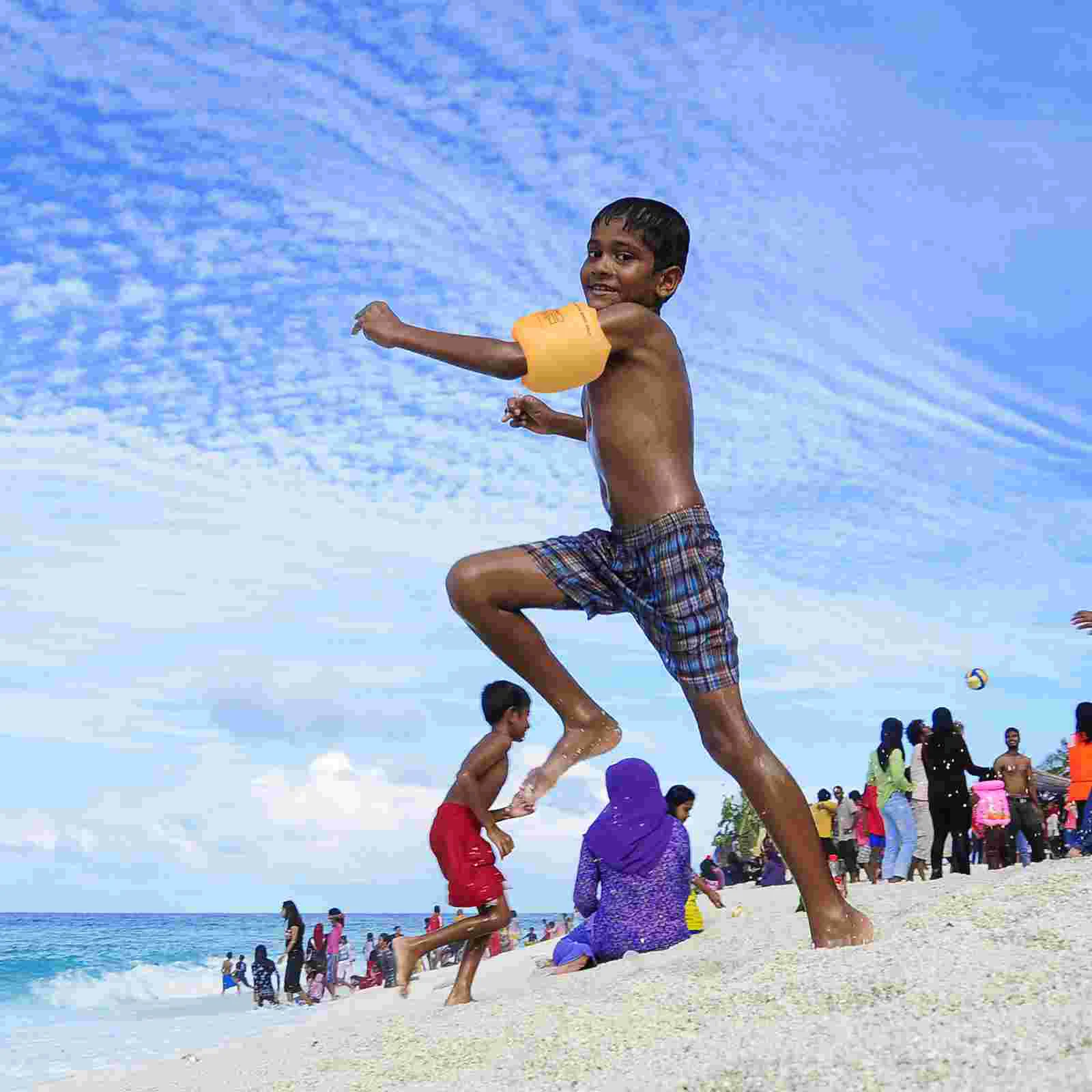 2 шт. повязка на руку для плавания с рукавами воды принадлежности начинающих
