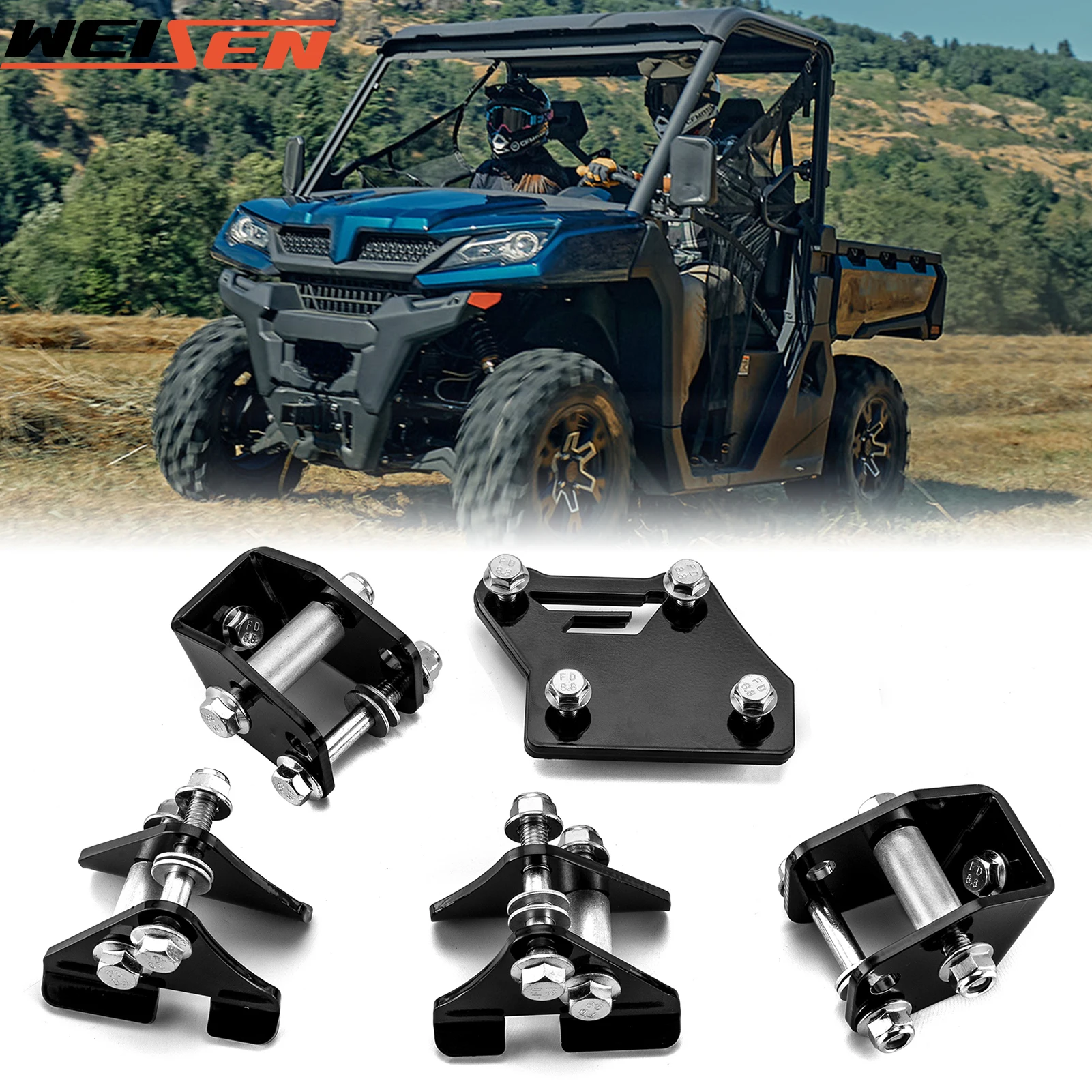 Для CFMoto UForce 1000 и XL UTV 2019 года передняя задняя часть 2 дюйма полный комплект подъема