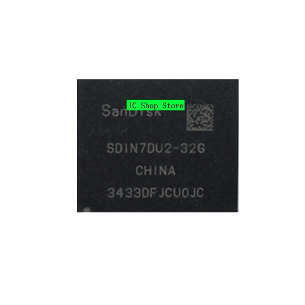 

SDIN7DU2-32G BGA-153 32G EMMC New Original Genuine IC Chip