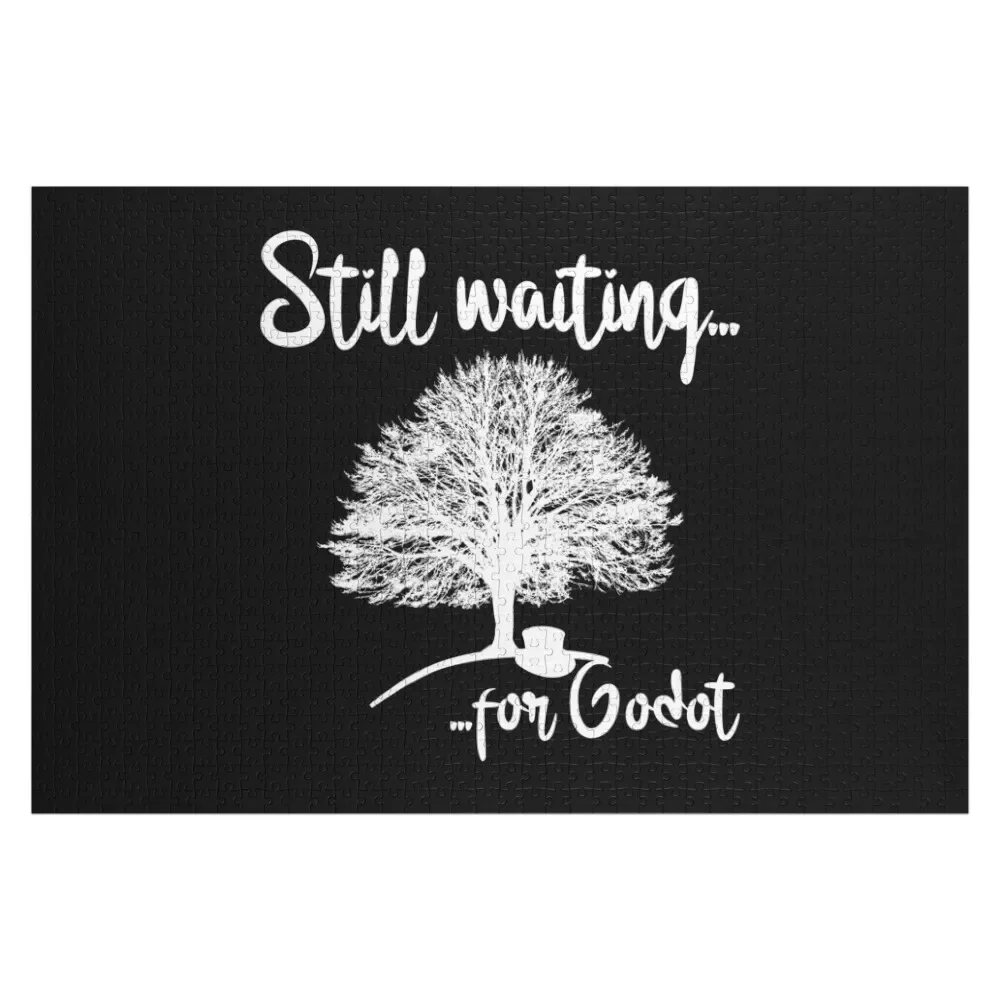 Все еще ожидания Godot Jigsaw Puzzle Детская игрушка Персонализированная головоломка