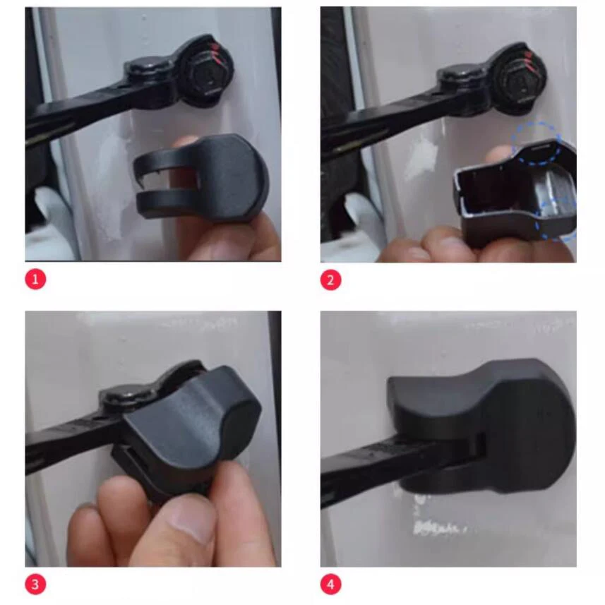 Дверной рычаг стоп ржавчина водонепроницаемая защитная накладка подходит для