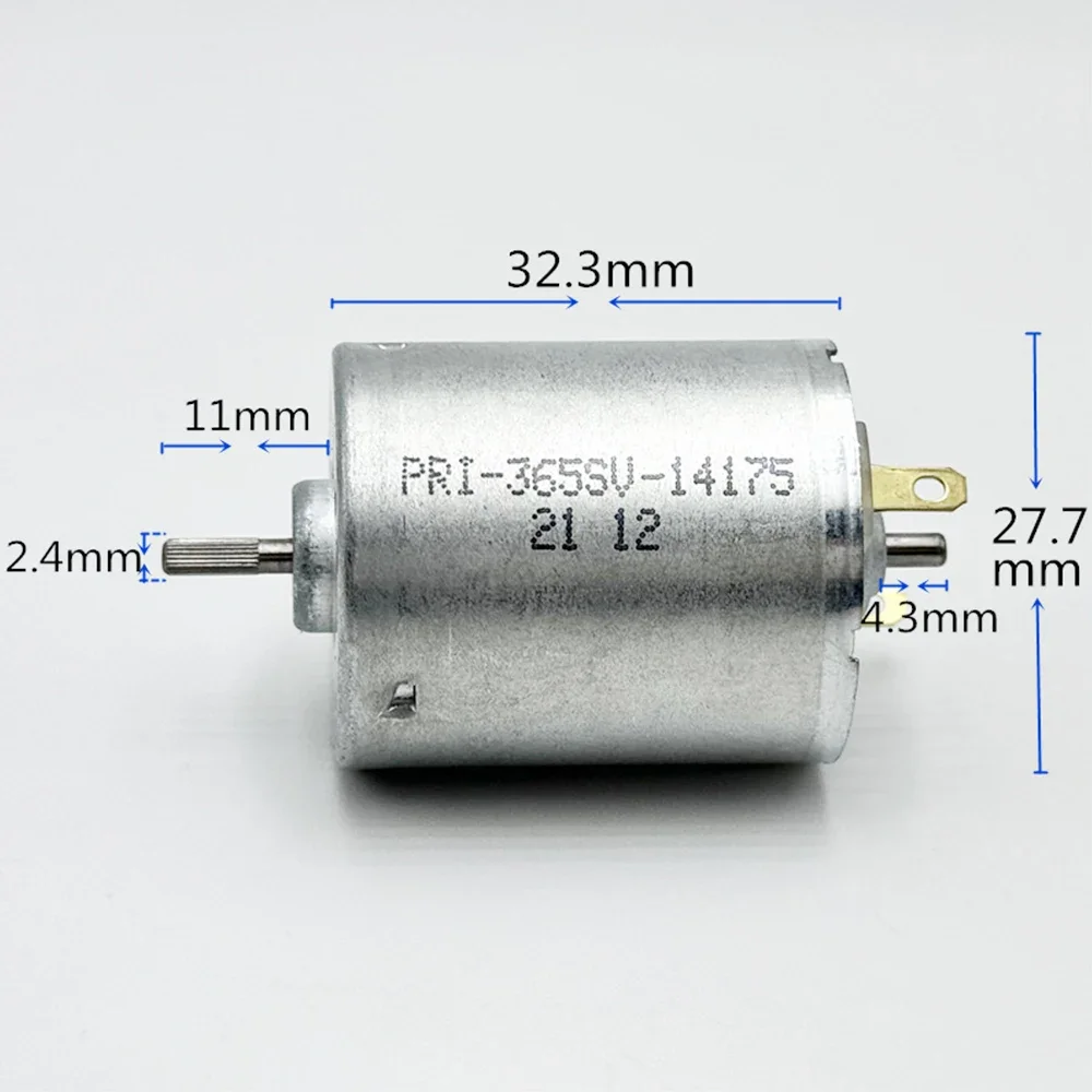 

Двигатель Micro 365 PRI-365SV-14175/51 DC 6V 12V 24V