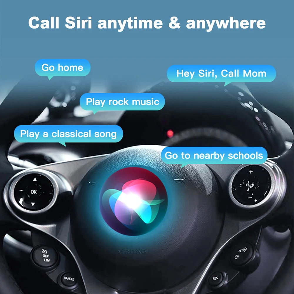 Фото Интерфейс JoyeAuto для Mercedes-Benz 2016-2019 Smart FORTWO/FORFOUR, беспроводной модуль CarPlay, Android Auto, Car Airplay, Mirror-Link №5