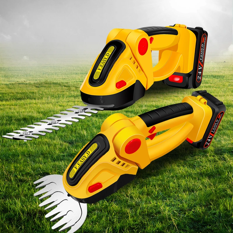 

24v 36v Hedge Trimmer Greening Pruning Electric Fence Shears Lawn Mower Wireless Rechargeable Garden Tools