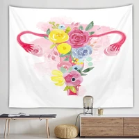 rainbow love home decor tapestry wall hanging flower tapestries carpet yoga mat hanging table cloth ceiling beach towel blanket
