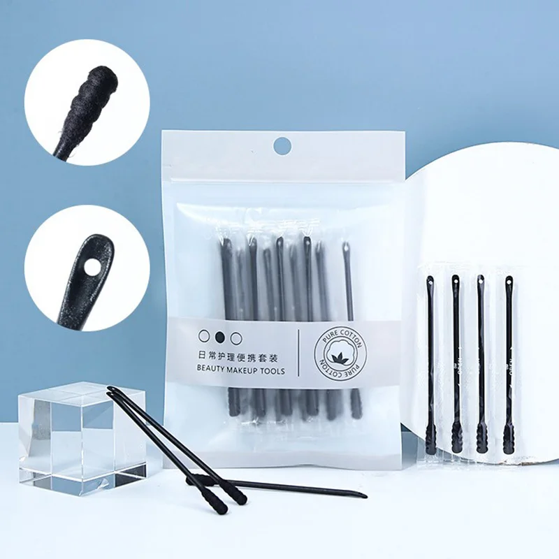 

30pc Cotton Swab Wood Sticks Soft Acne Squeezing blackhead Cotton Swabs