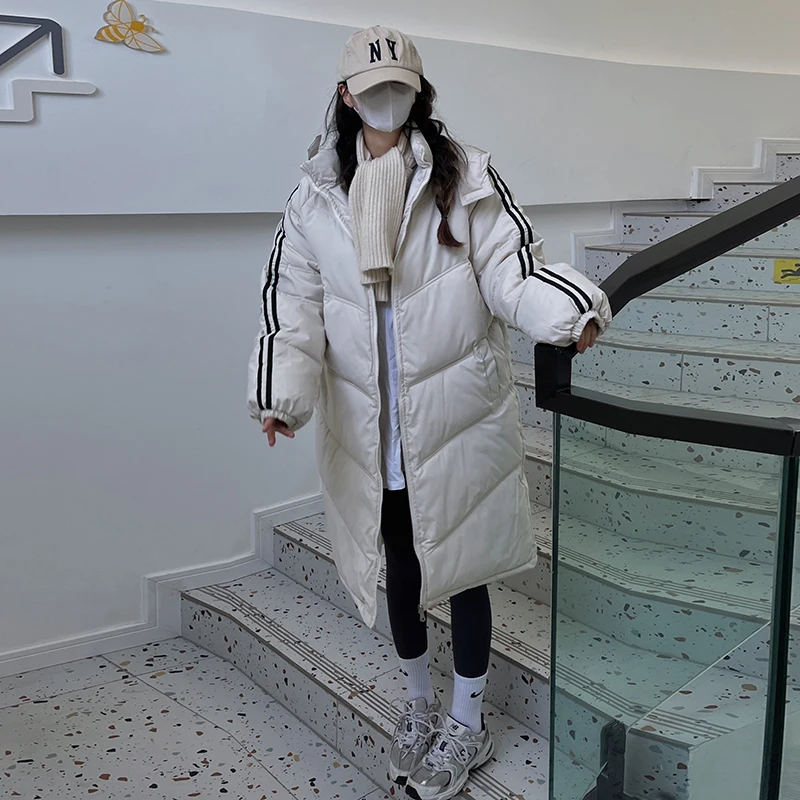 Зимнее Новое пуховое хлопковое пальто UMI MAO Женское средней длины свободная